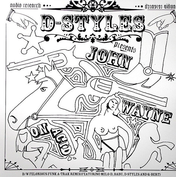 D-Styles- John Wayne On Acid (12”) (Sealed)