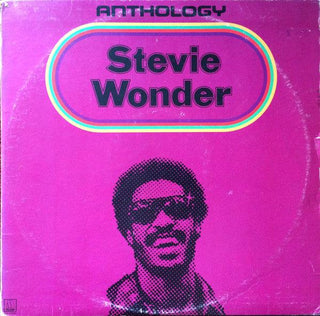 Stevie Wonder- Stevie Wonder Anthology (Saw Cut) (DJ Copy Sticker On Cover)(Corner Crease)