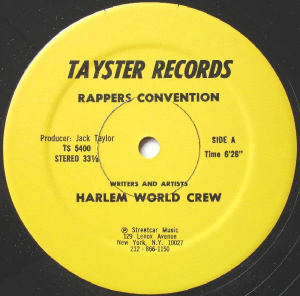 Harlem World Crew- Rapper's Convention (12”)