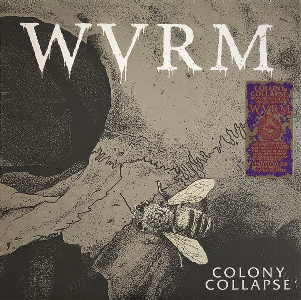 Wvrm- Colony Collapse (Plum.Purple W/ Gold Splatter)