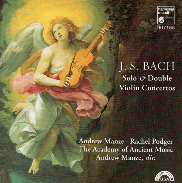 Bach- Solo & Double Violin Concertos (Andrew Manze, Conductor) - Darkside Records