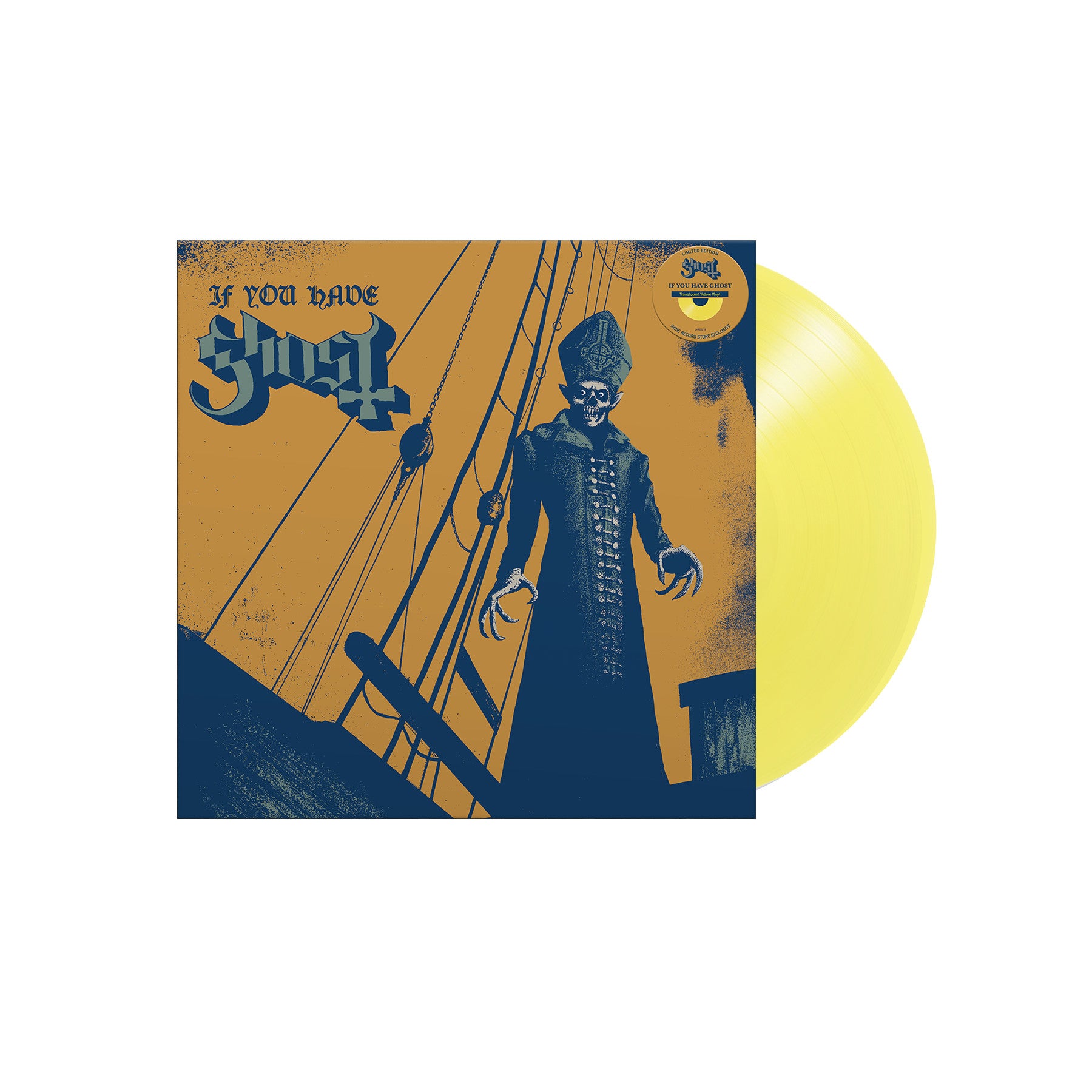 Ghost- If You Have Ghost (Indie Exclusive Clear Yellow Vinyl) (PREORDER) - Darkside Records