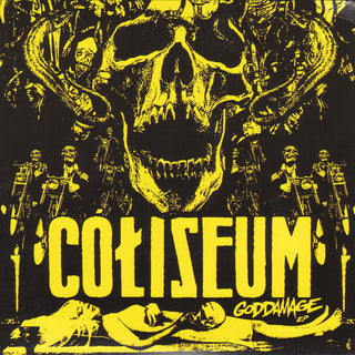 Colliseum- Goddamage EP (Yellow) (Sealed) - Darkside Records
