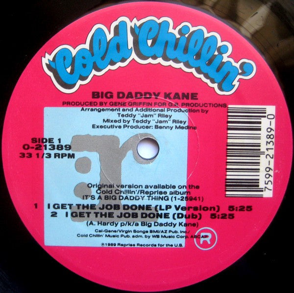 Big Daddy Kane- I Get The Job Done (12”)