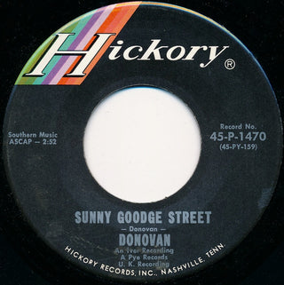 Donovan- Sunny Goodge Street / Summer Day Reflection Song - Darkside Records