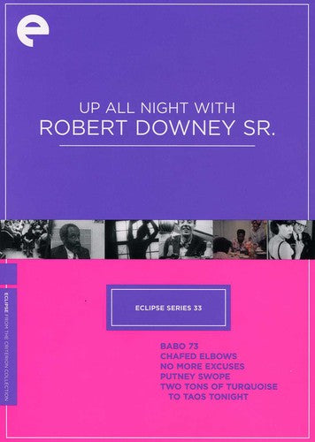 Up All Night With Robert Downey Sr. (Criterion) - Darkside Records