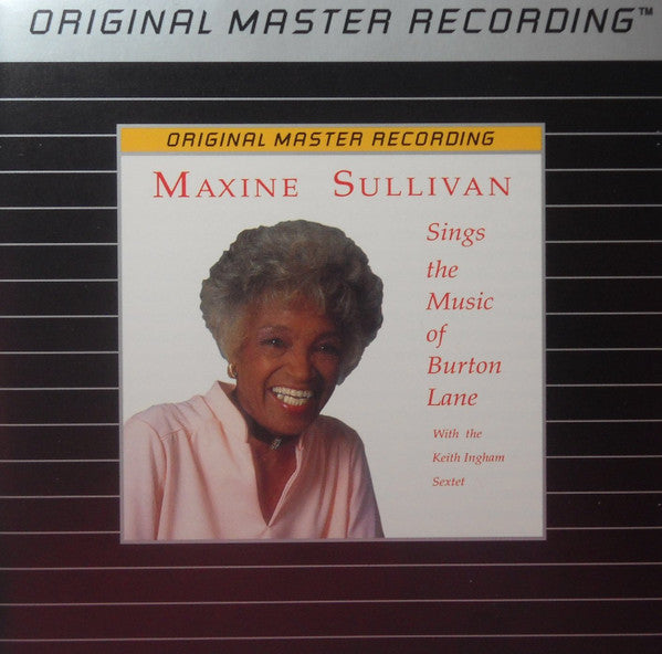 Maxine Sullivan- Sings The Music Of Burton Lane (MoFi CD)
