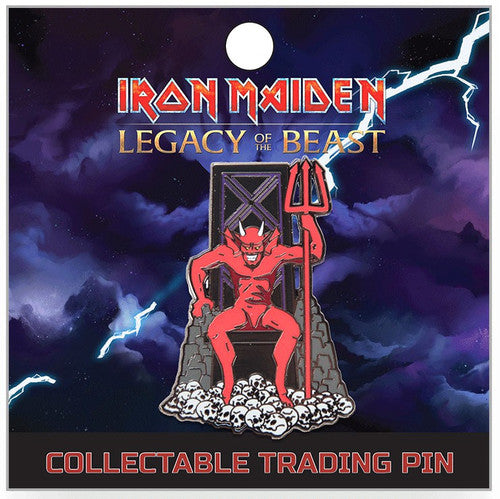Iron Maiden The Beast Enamel Pin - Darkside Records