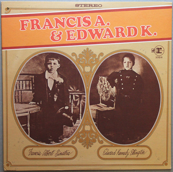 Frank Sinatra/Duke Ellington- Francis A. Sinatra & Edward K. Ellington - DarksideRecords