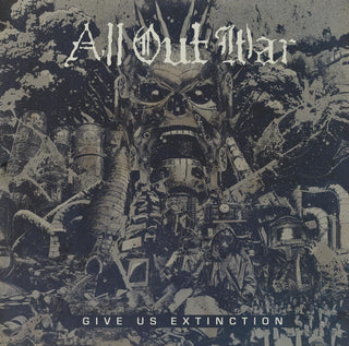 All Out War- Give Us Extinction (Colored Vinyl) - Darkside Records