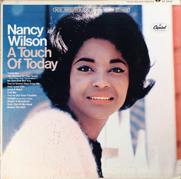 Nancy Wilson- A Touch Of Today - Darkside Records