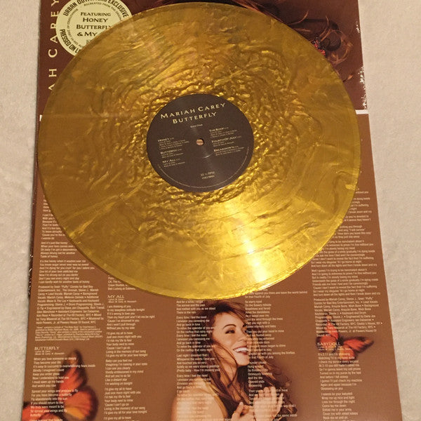 Mariah Carey- Butterfly (Gold/ Clear Ripple Effect)