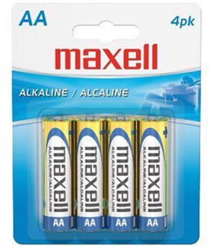 Maxell AA Battery 4pk