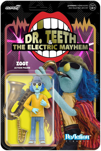 Super7 - The Muppets ReAction Figures Wave 1 - Electric Mayhem Band - Zoot