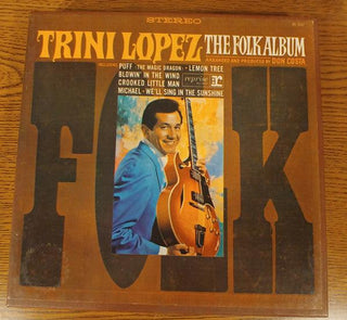 Trini Lopez- The Folk Album (7 ½ IPS) - Darkside Records