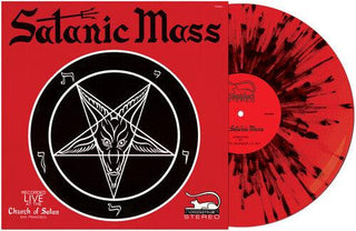 Anton Lavey- Satanic Mass (Red/Black Splatter Vinyl) - Darkside Records