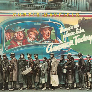 Curtis Mayfield- There's No Place Like America (Blue Vinyl) - Darkside Records