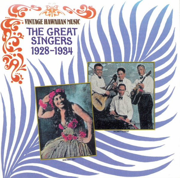 Various- Vintage Hawaiian Music: The Great Singers 1928-1934 - Darkside Records