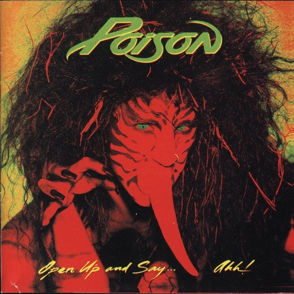 Poison- Open Up And Say... Ahh! (1st Press)(Sealed w/Promo Hole Punch Top Right Corner) - Darkside Records