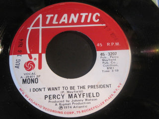 Percy Mayfield- I Don't Want To Be The President (Mono / Stereo) - Darkside Records