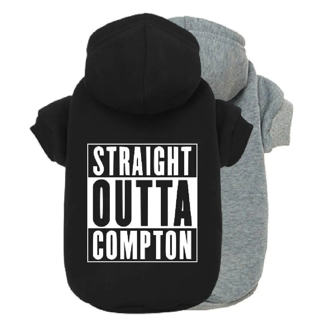 Straight Outta Compton Dog Hoodie