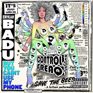 Erykah Badu- But You Caint Use My Phone (Purple Vinyl) - Darkside Records