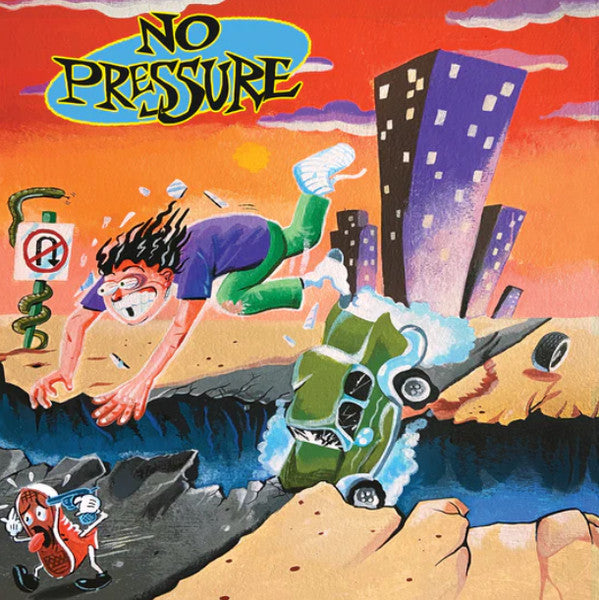 No Pressure (Parker Cannon/Story So Far)- No Pressure (Orange w/ Red Splatter) - Darkside Records