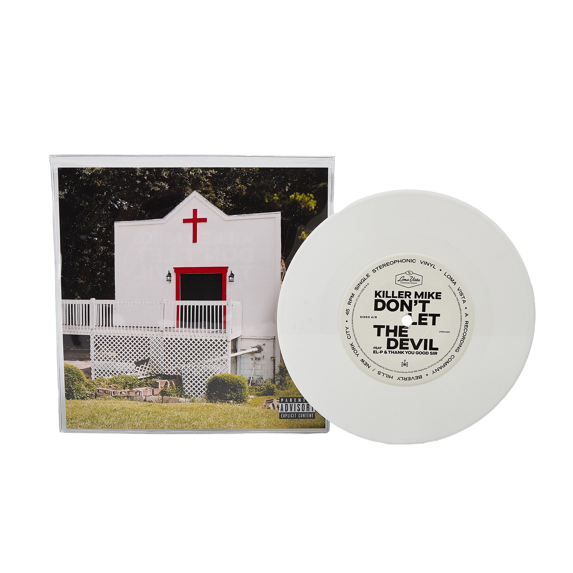 Killer Mike- Don't Let The Devil (White Vinyl) ($3 coupon towards full-length release included)