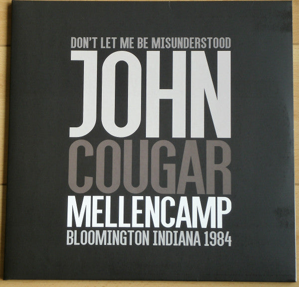 John Cougar Mellencamp- Don't Let Me Be Misunderstood, Bloomington, Indiana 1984 - Darkside Records
