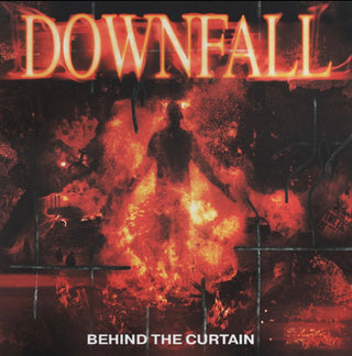 Downfall- Behind The Curtain (Orange w/Black Splatter) - Darkside Records