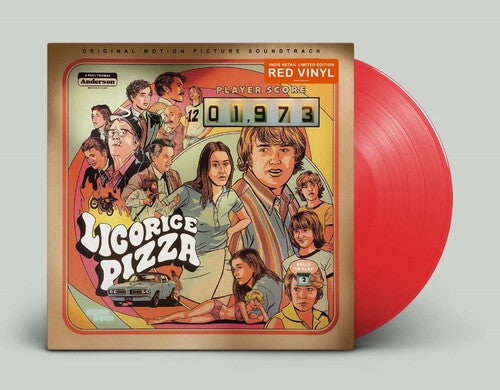 Licorice Pizza Soundtrack (Red Vinyl) (Indie Exclusive) - Darkside Records