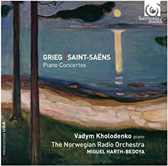 Grieg/ Saint-Saens- Piano Concertos (Vadym Kholodenko, Piano) - Darkside Records