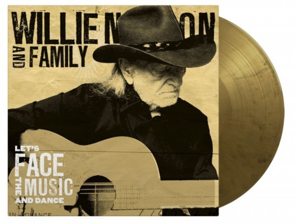 Willie Nelson & Family- Let's Face The Music & Dance (Black/Gold Marble Vinyl) (MoV) - Darkside Records