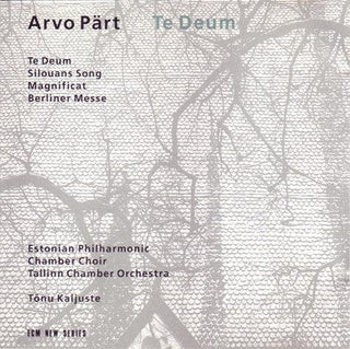 Arvo Part- Te Deum - DarksideRecords