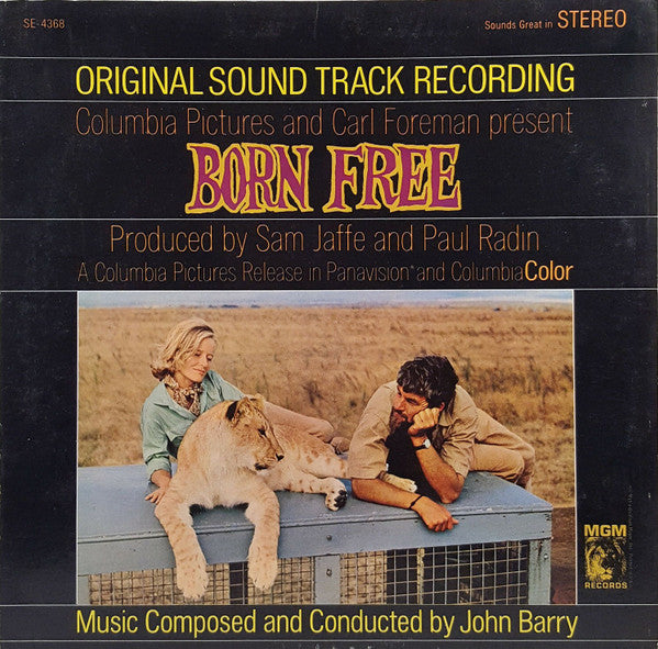 Born Free Soundtrack - Darkside Records