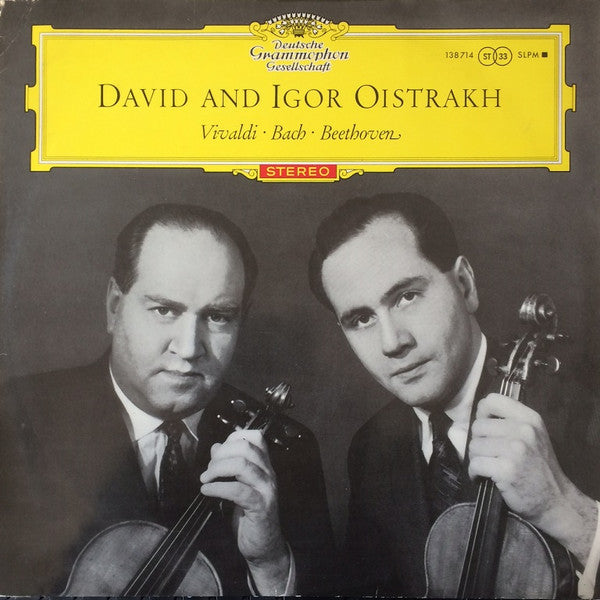 David Und/Igor Oistrach- Bach/Beethoven/Vivaldi - Darkside Records