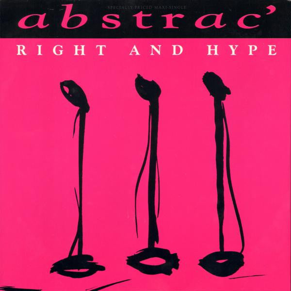 Abstrac'- Right And Hype (12”) - Darkside Records