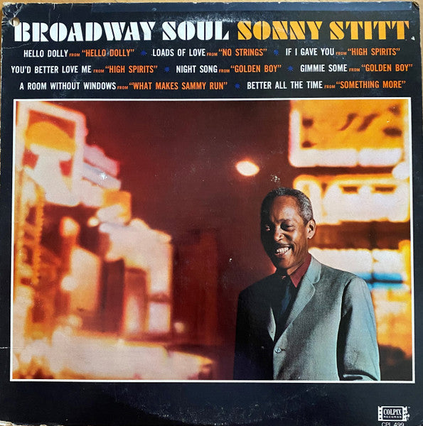 Sonny Stitt- Broadway Soul (White Label Promo) - Darkside Records