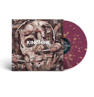 King Nine- Death Rattle (Purple w/Gold Splatter) - Darkside Records