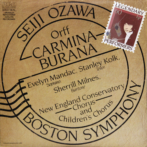 Orff- Carmina Burana (Seiji Ozawa, Conductor) - Darkside Records