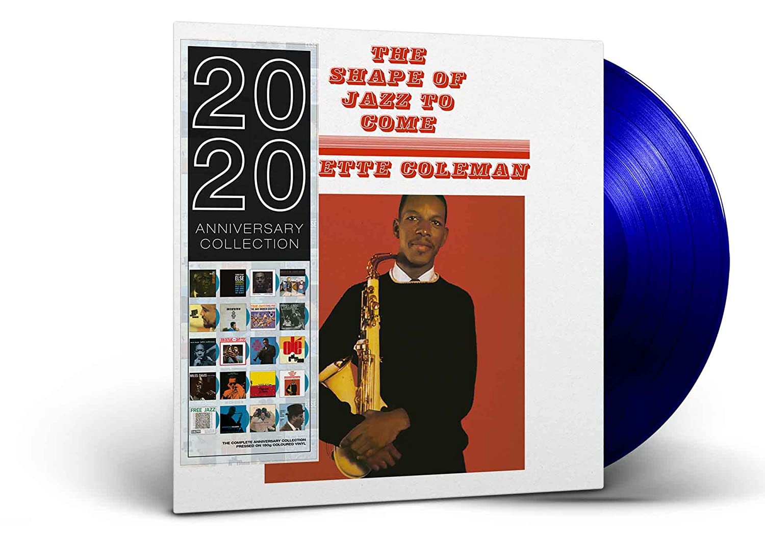Ornette Coleman- The Shape Of Jazz To Come (Blue Vinyl) - Darkside Records