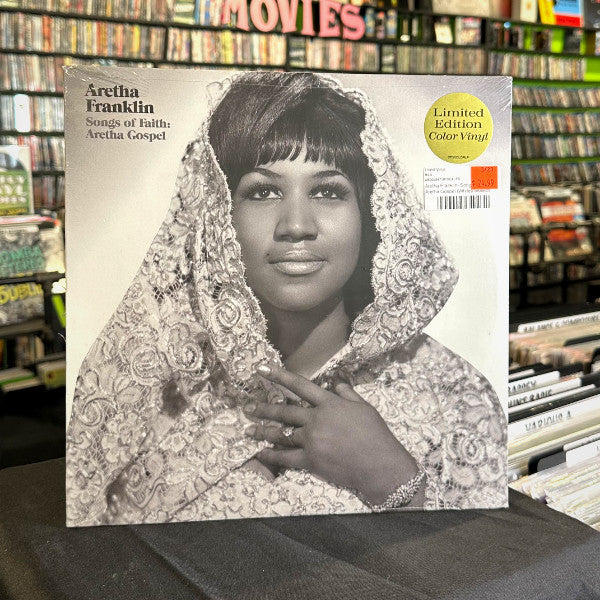 Aretha Franklin- Songs Of Faith Aretha Gospel (White)(Sealed) - Darkside Records