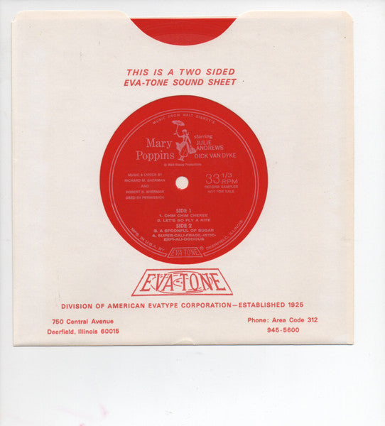 Music From Mary Poppins (Red) (Flexi-Disc) - Darkside Records