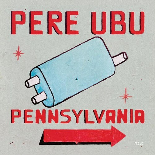 Pere Ubu- Pennsylvania (Blue Vinyl) - Darkside Records