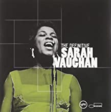 Sarah Vaughan- The Definitive Sarah Vaughan - Darkside Records