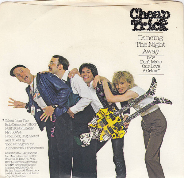 Cheap Trick- Dancing The Nght Away/Don't Make Our Love A Crime