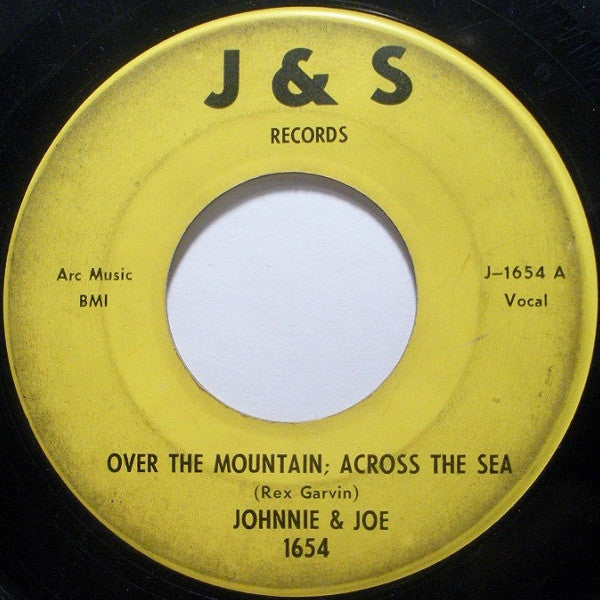 Johnnie & Joe- Over The Mountain; Across The Sea - Darkside Records