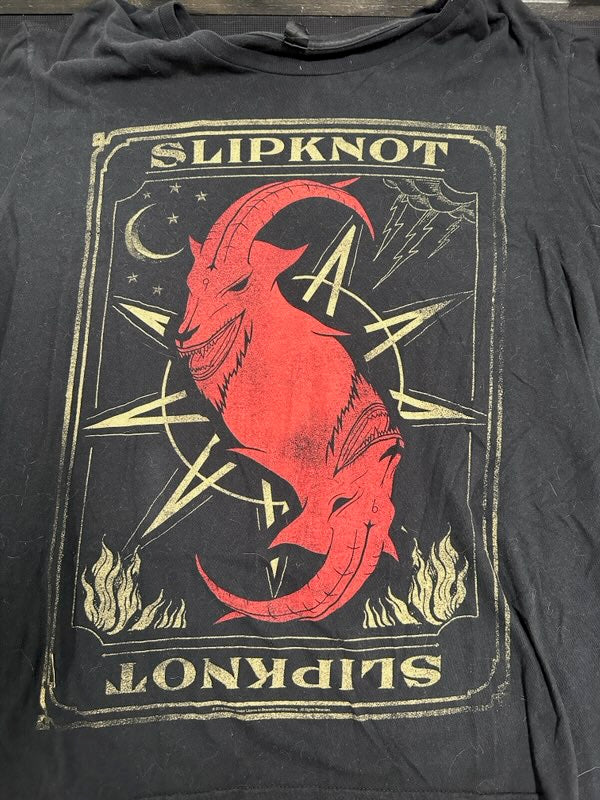 Slipknot 2015 Goat Tarot Card T-Shirt, Blk, XL