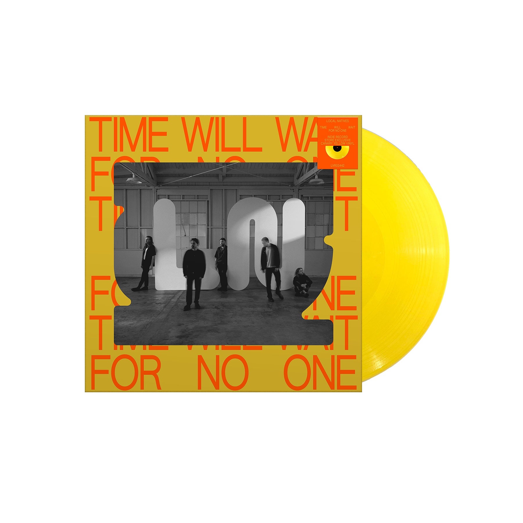 Local Natives- Time Will Wait For No One [Canary Yellow Vinyl] (Indie Exclusive) (PREORDER) - Darkside Records