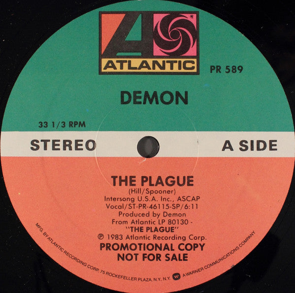 Demon- The Plague (12”) - Darkside Records